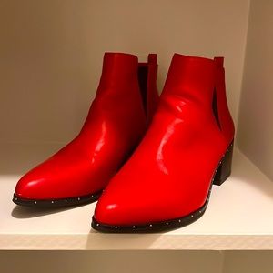 Bar III Red Booties